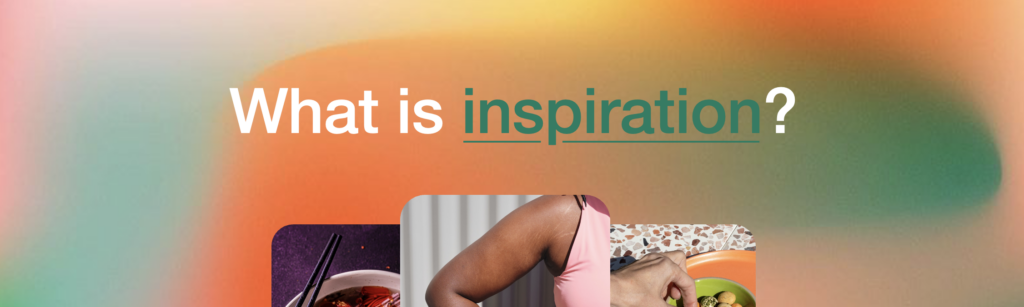 image that says "what is inspiration" from firefish and pinterest's presentation at esomar congress 2023